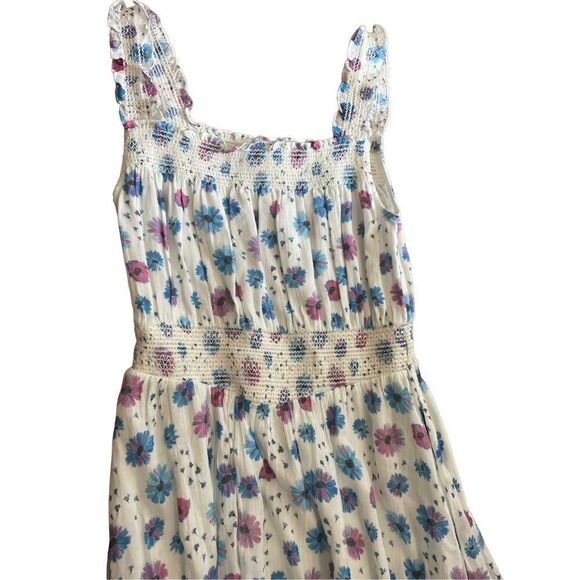 LoveShackFancy Pasha Deep Cotton Candy Dress Size XS Floral - Picture 12 of 12